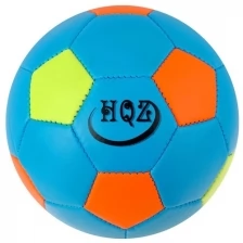 ONLYTOP Мяч футбольный, ПВХ, машинная сшивка, 32 панели, размер 2, 130 г, цвета микс